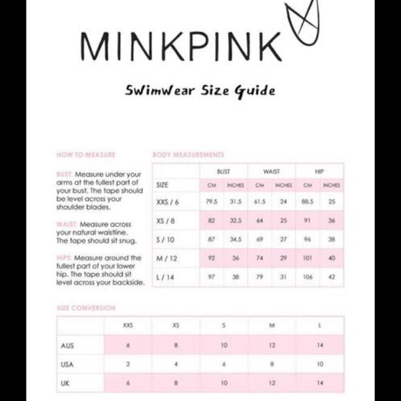 MINKPINK ribbed lace up bikini. NWT - Picture 8 of 8